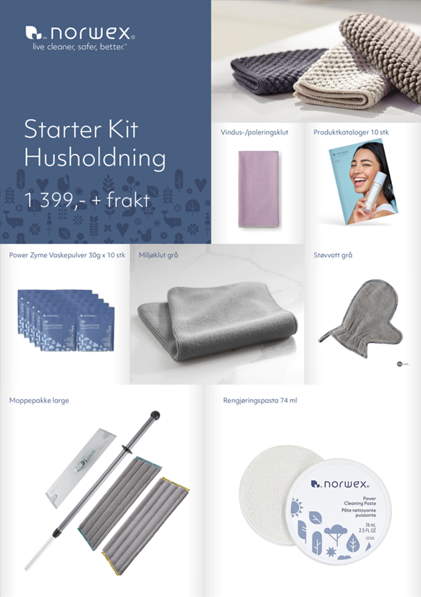Startpakke Husholdning - PDF