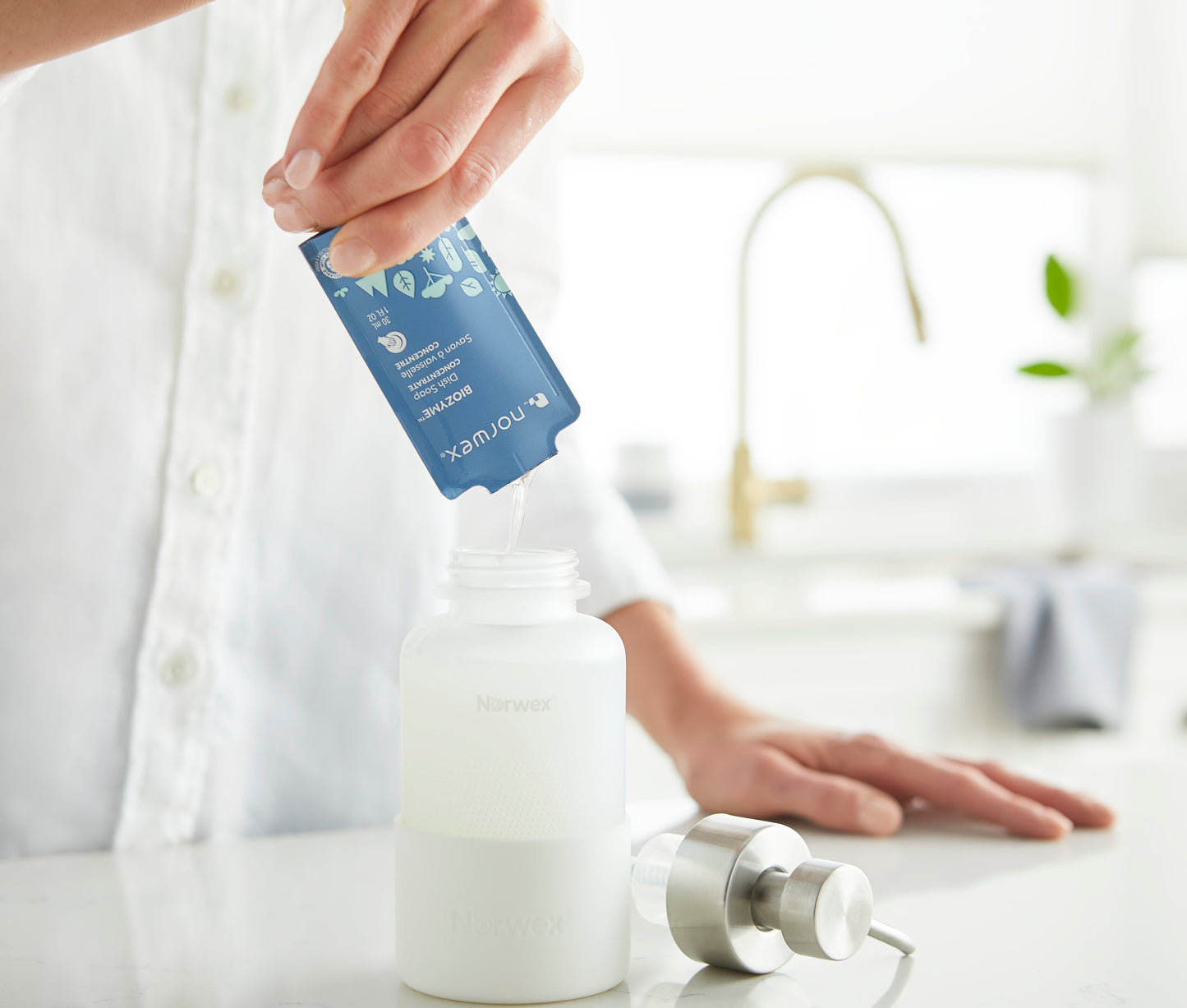 BioZyme™ Oppvaskmiddel og Skumdispenser NY