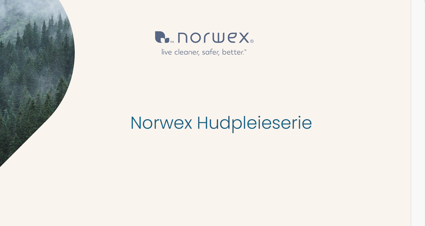 Norwex Hudpleiepresentasjon - PDF