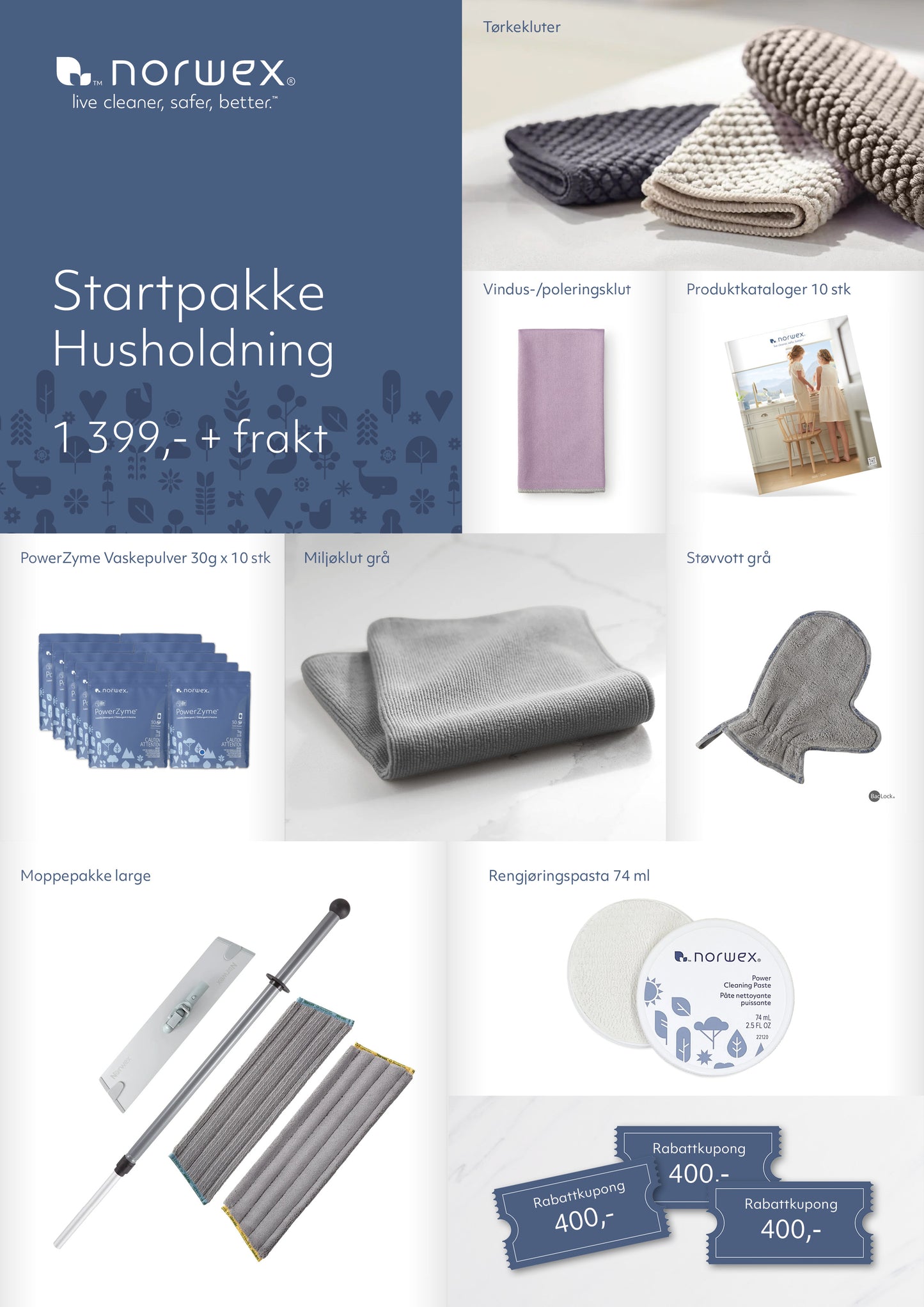 Startpakke Husholdning - PDF