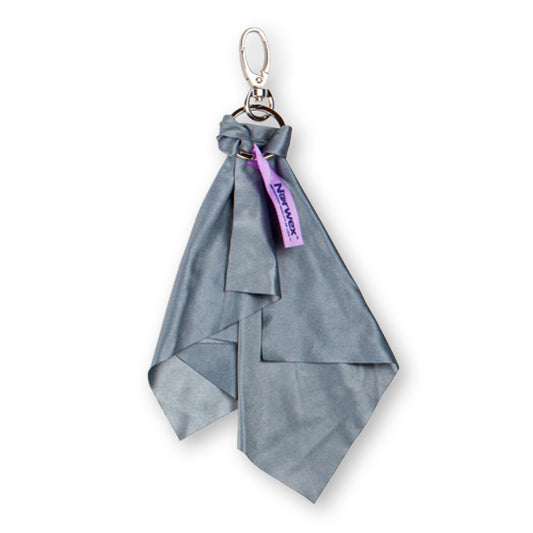 Petit Optic Scarf Grey