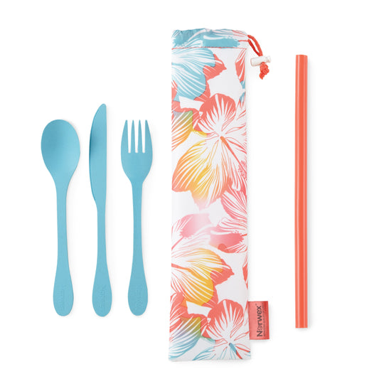 Eco Utensils and Straw Set