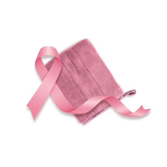 Bathroom Scrub Mitt, pink