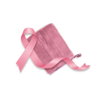 Bathroom Scrub Mitt, pink