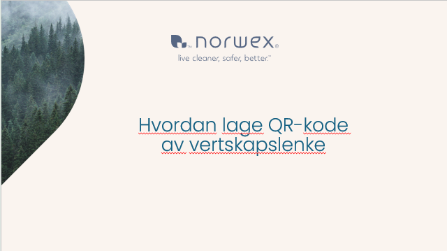 Hvordan lage QR-kode