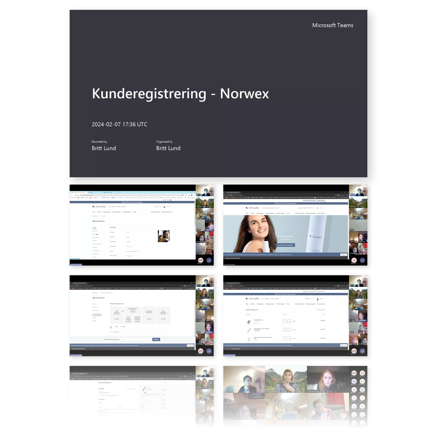 02 Kunderegistrering Norwex (Video mp4)